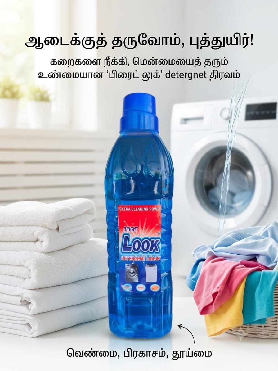 Bright Look Laundry Poster